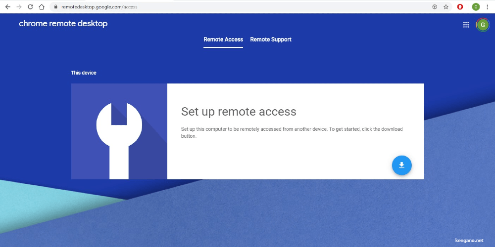 Setting up Google Chrome Remote Desktop